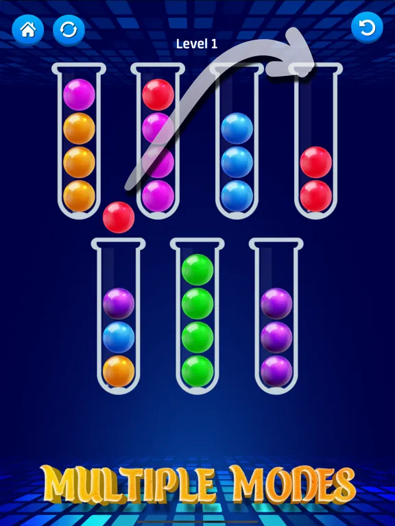 Ball Puzzle: Sort Color Balls iPad  স্ক্রিনশট