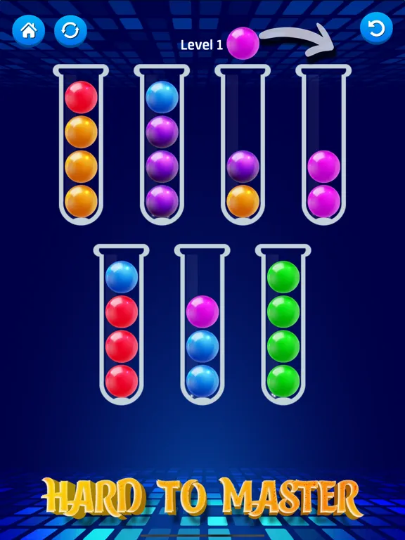 Ball Puzzle: Sort Color Balls iPad  স্ক্রিনশট