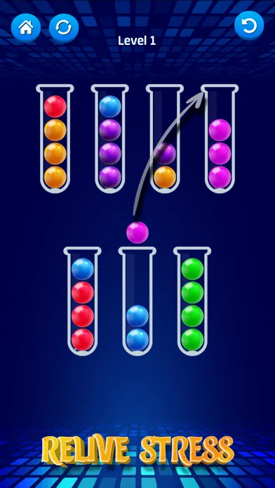 Ball Puzzle: Sort Color Balls স্ক্রিনশট