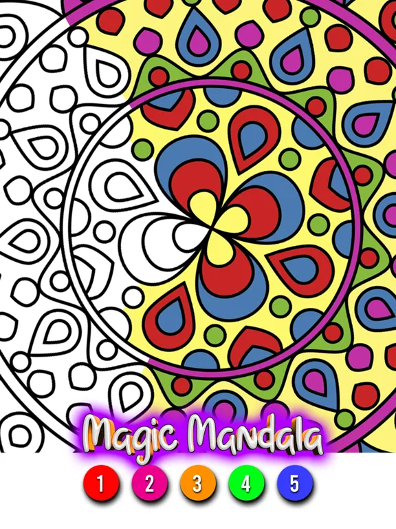 Coloring Me: Colors In Numbers iPad  스크린샷