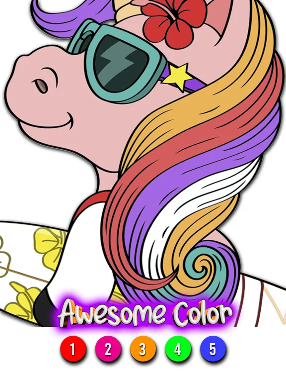 Coloring Me: Colors In Numbers iPad  스크린샷