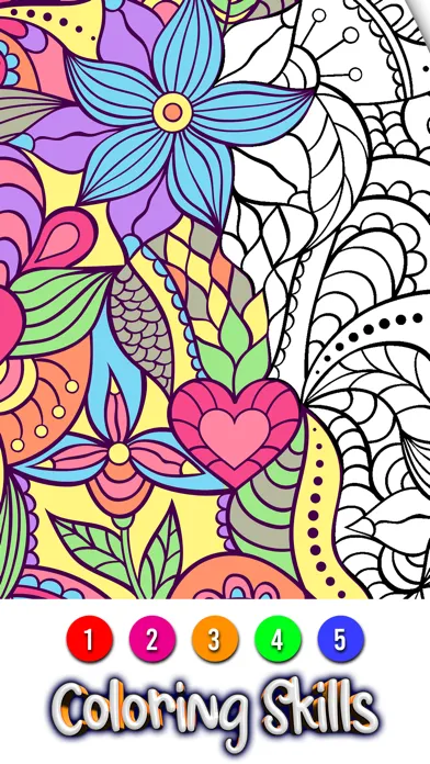 Coloring Me: Colors In Numbers 스크린샷