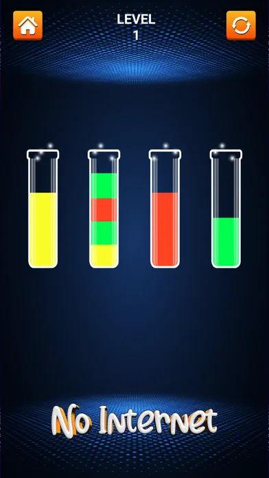 Tangkapan layar Sort Color: Bottle Fill Water