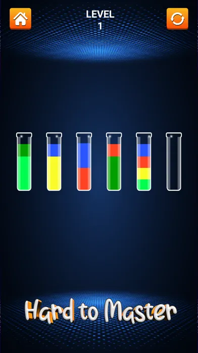 Tangkapan layar Sort Color: Bottle Fill Water