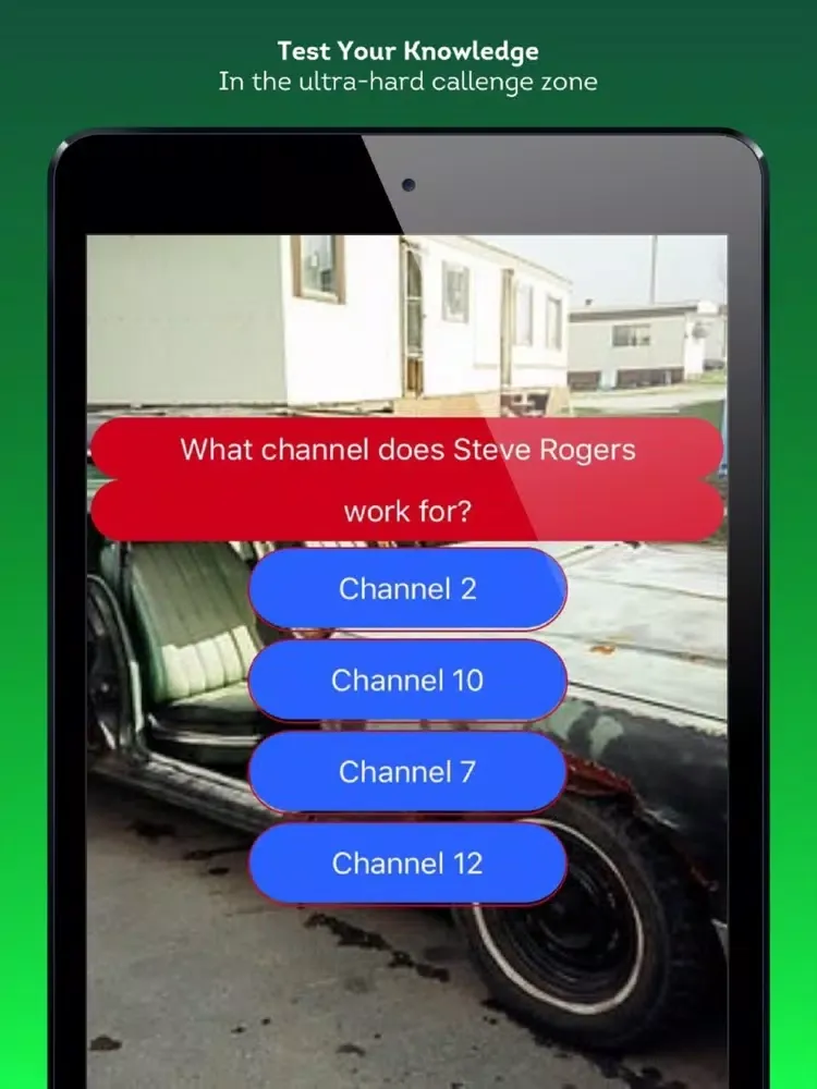 Trivia for Trailer Park Boys iPad  Screenshots