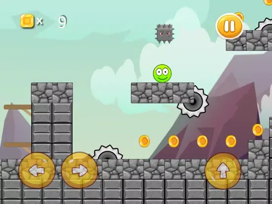 Capturas de tela do Red Ball Escape or Green Ball iPad 