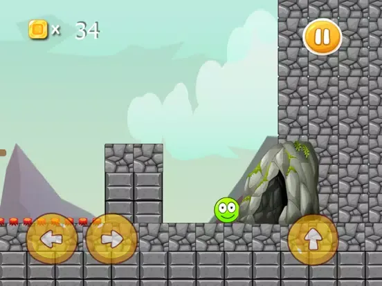 Capturas de tela do Red Ball Escape or Green Ball iPad 