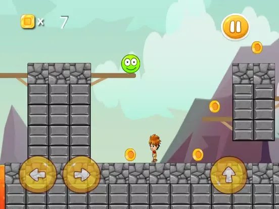 Capturas de tela do Red Ball Escape or Green Ball iPad 