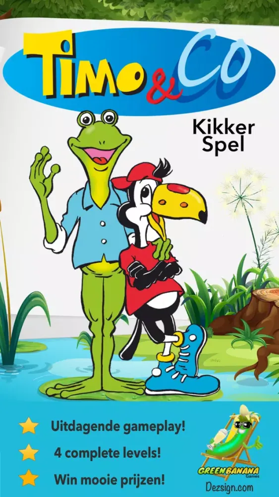 Timo & Co Kikker spel Screenshots