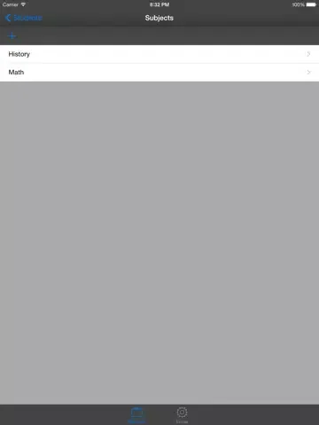 TrackerPro GradeBook iPad  스크린샷