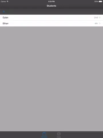 TrackerPro GradeBook iPad  스크린샷