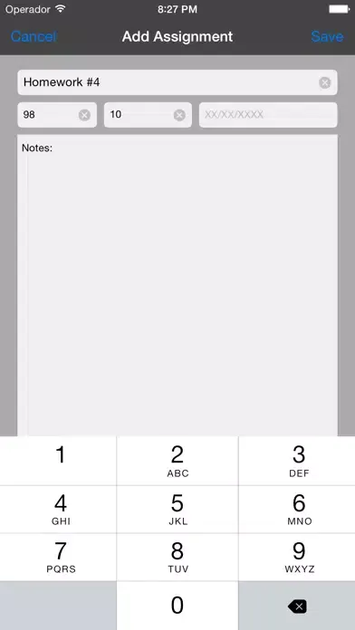 TrackerPro GradeBook 스크린샷
