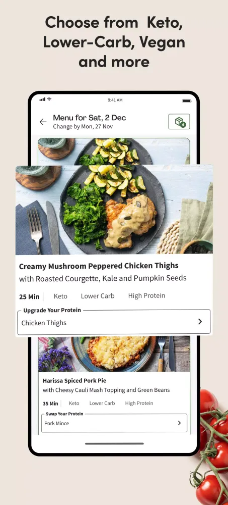 تصاویر Green Chef: Healthy Recipes