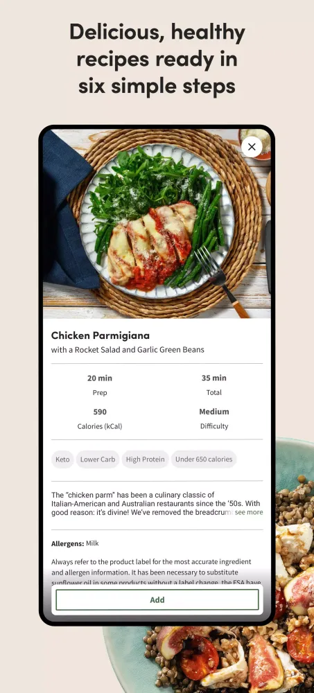 تصاویر Green Chef: Healthy Recipes