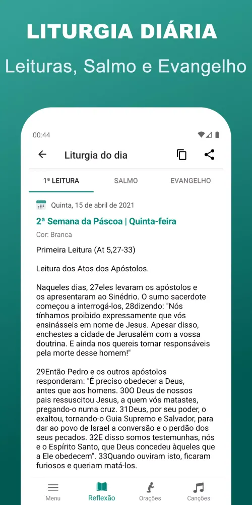 تصاویر Orações e Liturgia Diária