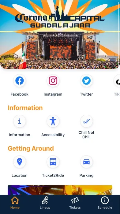 Corona Capital Guadalajara スクリーンショット