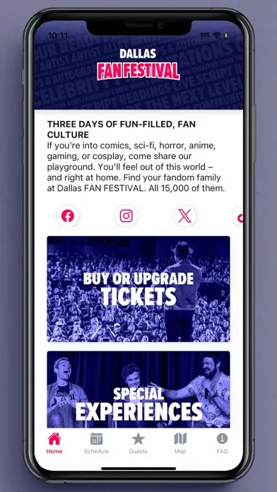 Dallas FAN FESTIVAL Screenshots