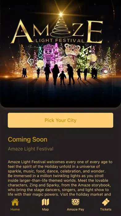 تصاویر Amaze Light Festival
