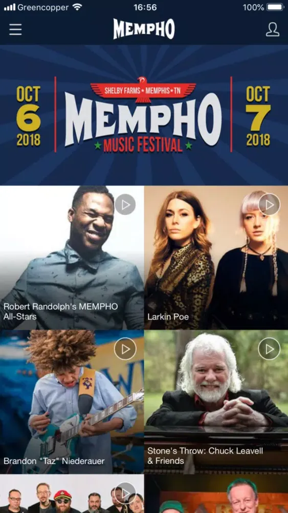 Mempho Music Festival 2018应用截图