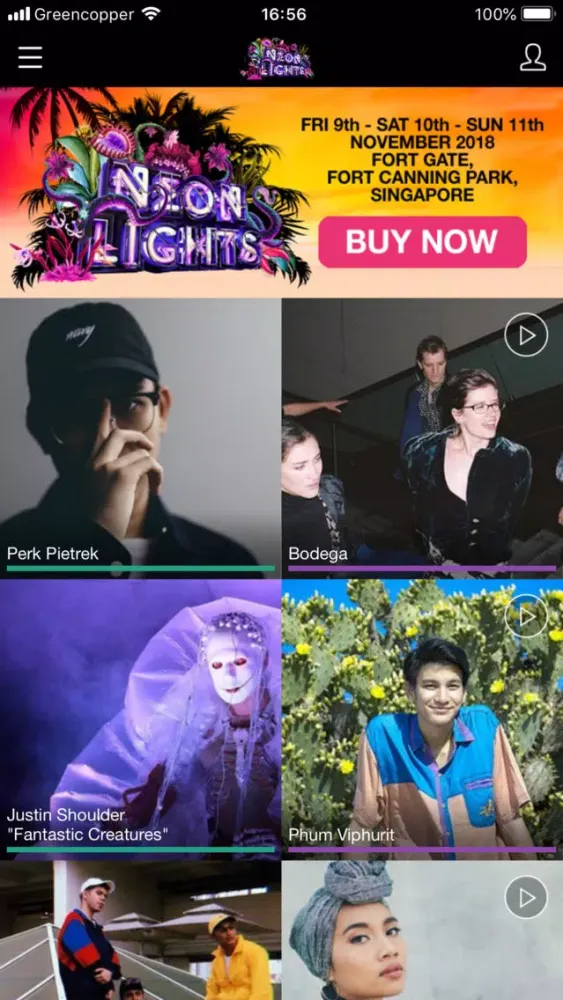 Screenshot di Neon Lights 2018