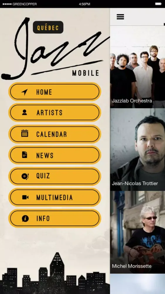 Québec Jazz Mobile 2015應用截圖