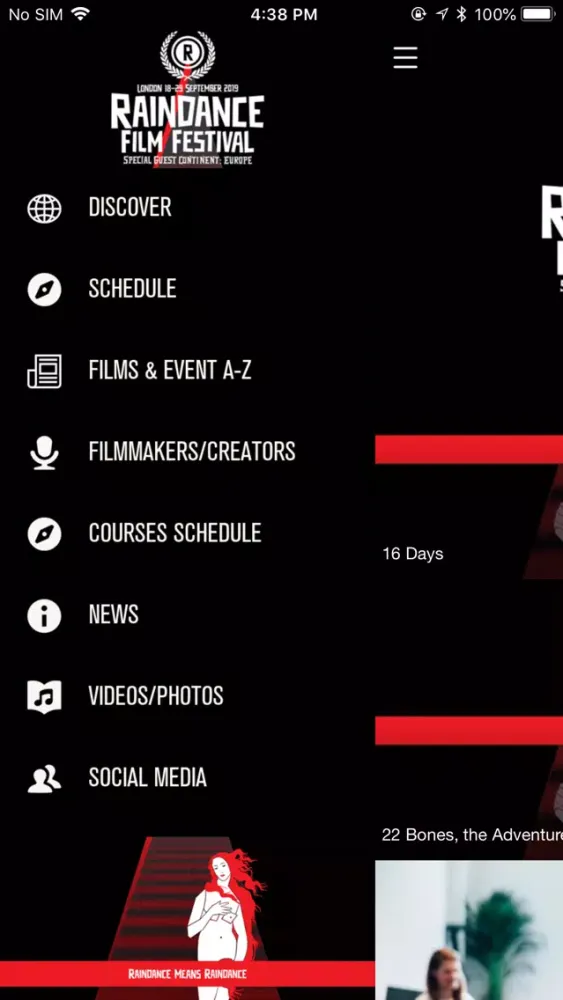 Raindance Film Festival Ekran Görüntüleri