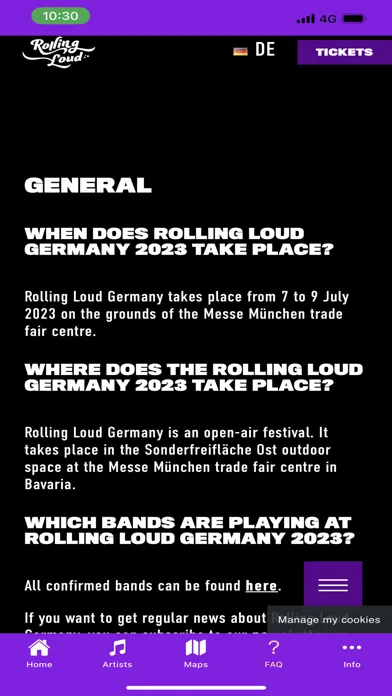 ภาพหน้าจอของ Rolling Loud Germany