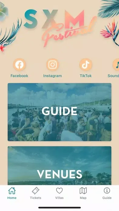 SXM Festival スクリーンショット
