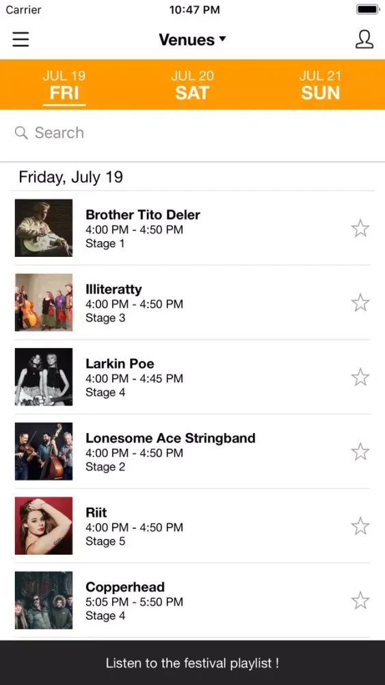 Vancouver Folk Music Fest 2019 Ekran Görüntüleri