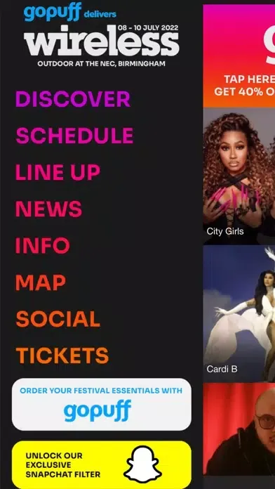 Captures d'écran de Wireless Birmingham