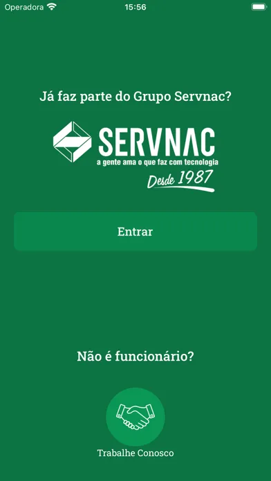 App Servnac Colaborador स्क्रीनशॉट