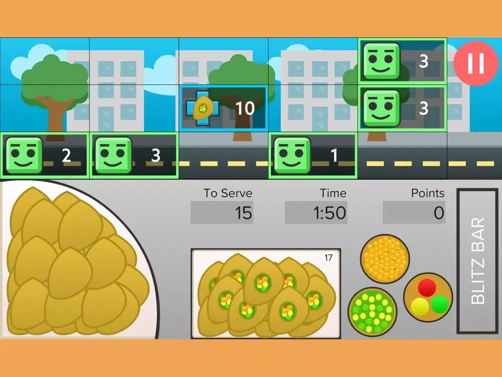 Pani Puri Panic iPad  स्क्रीनशॉट