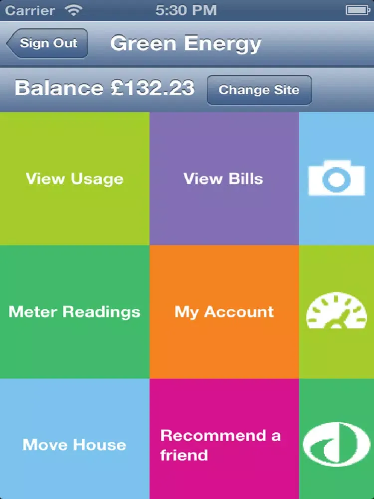 Скриншоты Green Energy Account iPad 