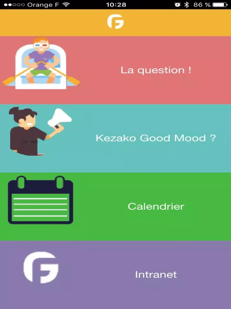 Captures d'écran de GoodMood iPad 