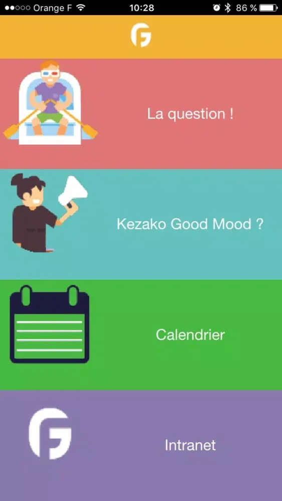 Captures d'écran de GoodMood