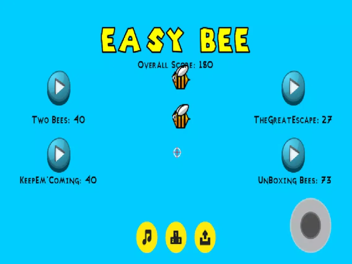 Tangkapan skrin Easy Bee - Dodge the Bees GG iPad 