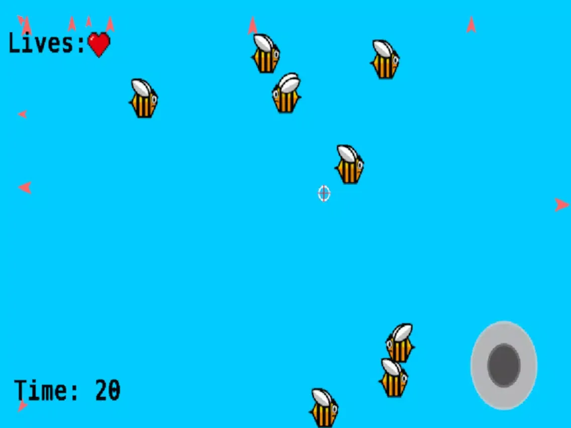 Tangkapan skrin Easy Bee - Dodge the Bees GG iPad 