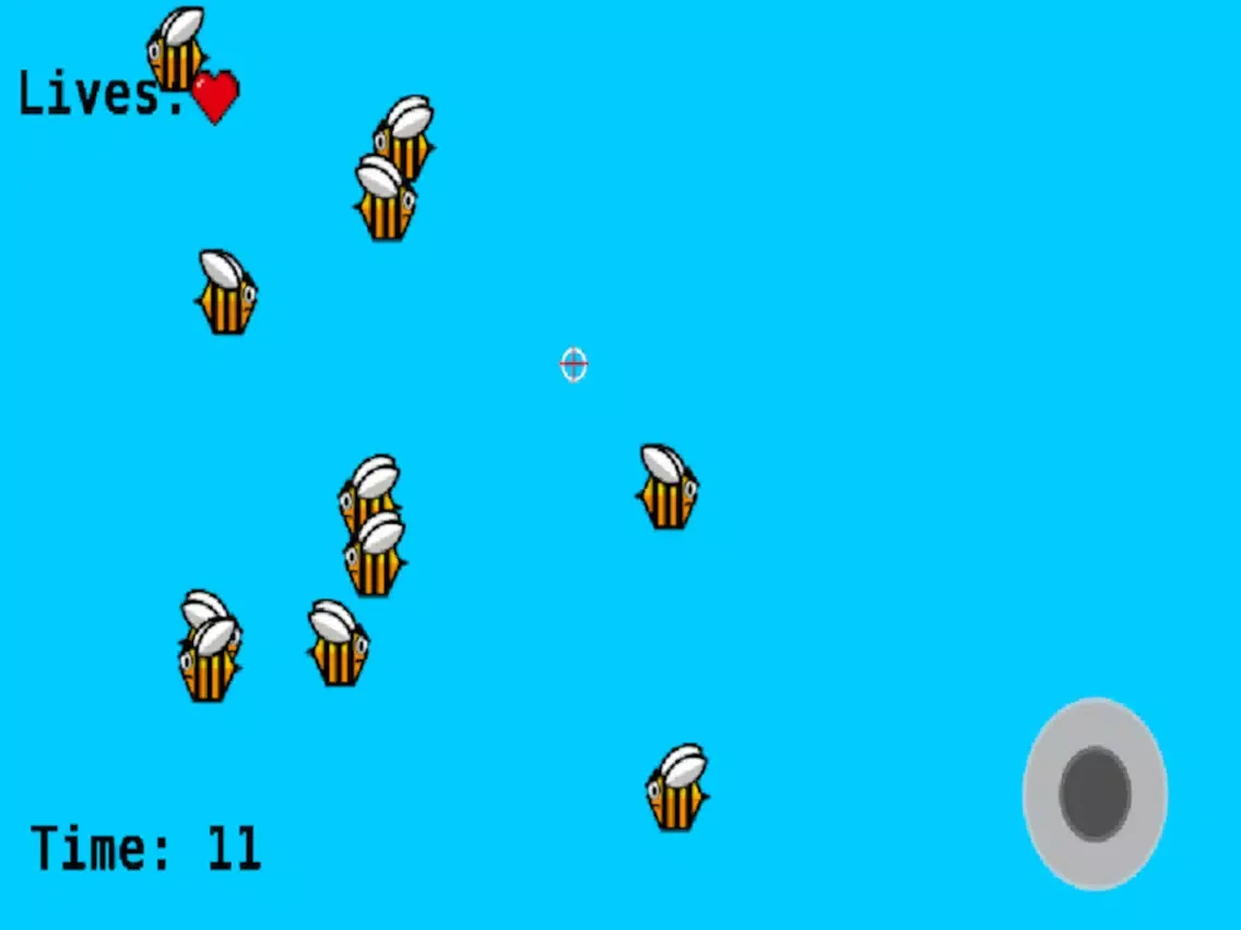 Tangkapan skrin Easy Bee - Dodge the Bees GG iPad 