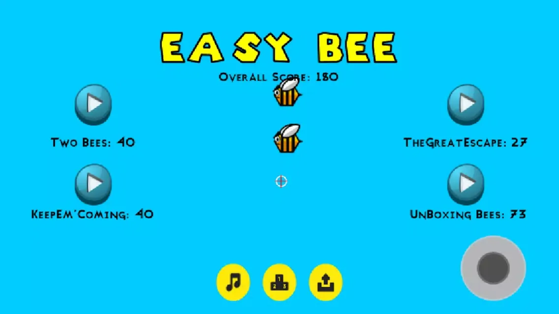 Tangkapan skrin Easy Bee - Dodge the Bees GG