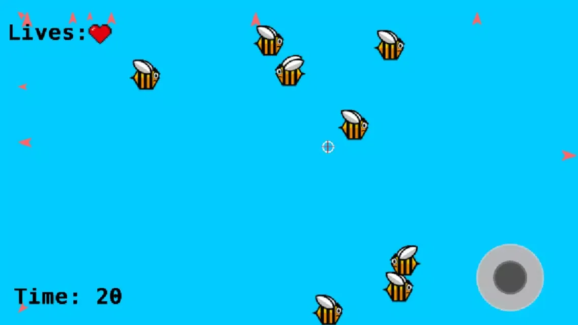 Tangkapan skrin Easy Bee - Dodge the Bees GG