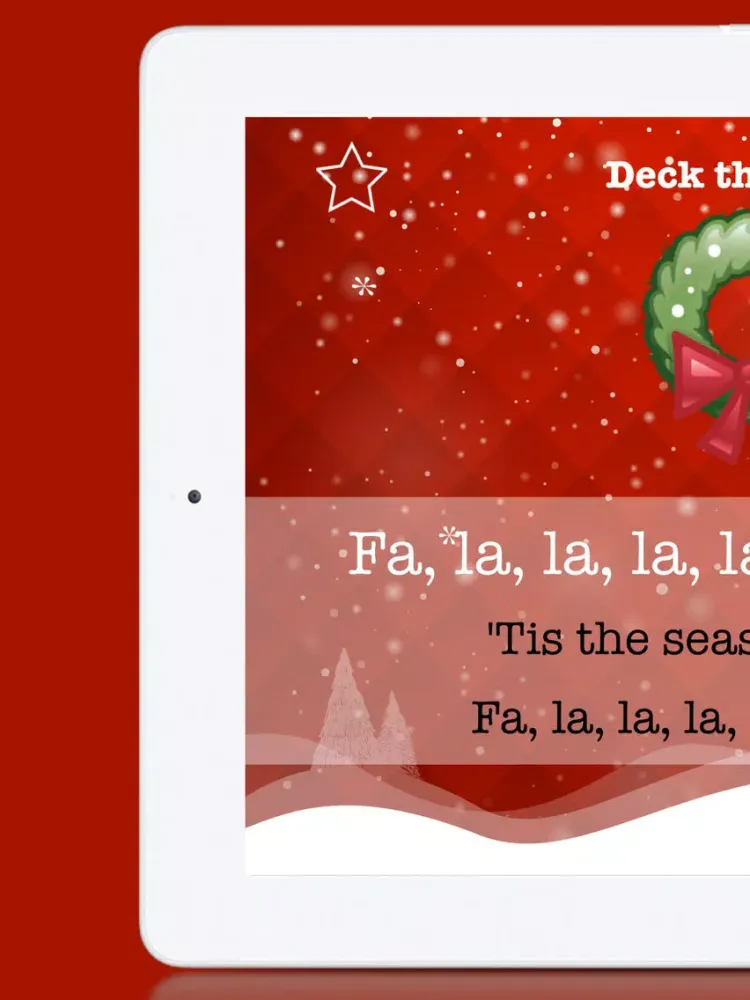 صور Sing Along to 50+ Christmas Carols iPad 