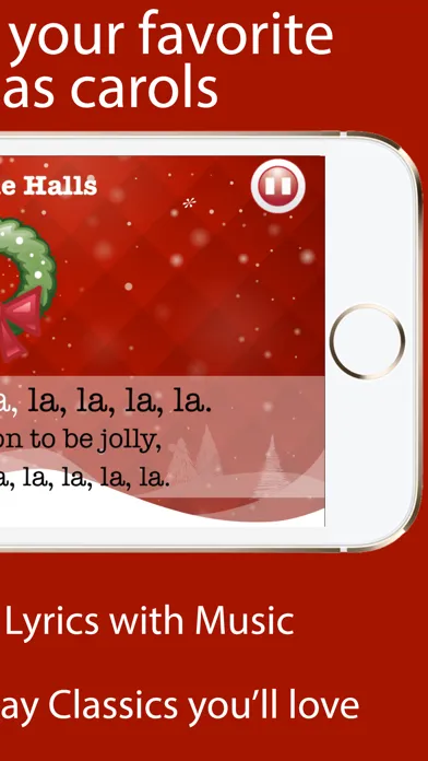 Sing Along Christmas Carols स्क्रीनशॉट