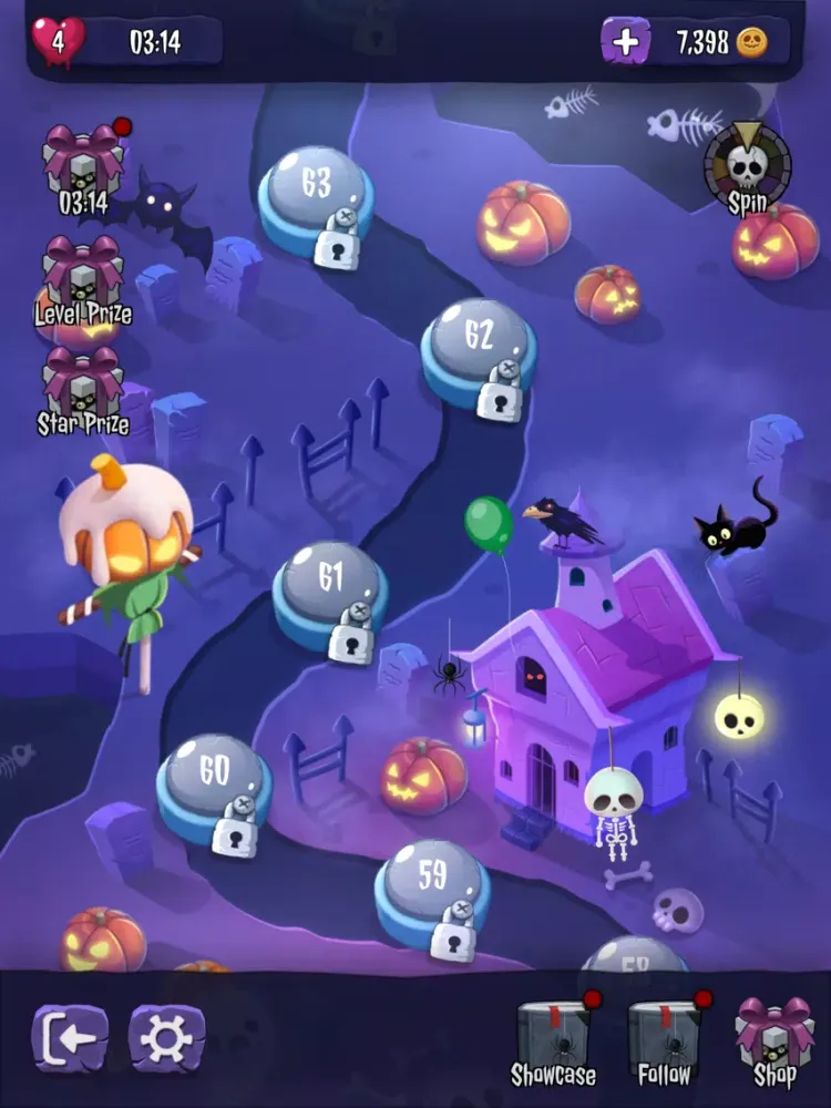 Captures d'écran de Magic Bubble Shooter Epos iPad 