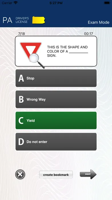 Pennsylvania Driver's License سکرین شاٹس