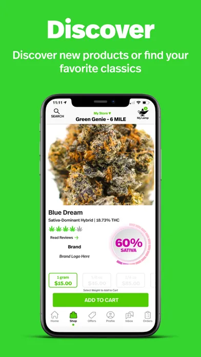 Green Genie: Medical Marijuana سکرین شاٹس
