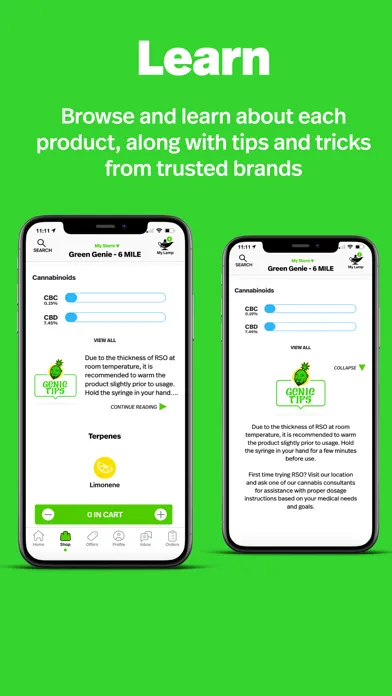 Green Genie: Medical Marijuana سکرین شاٹس