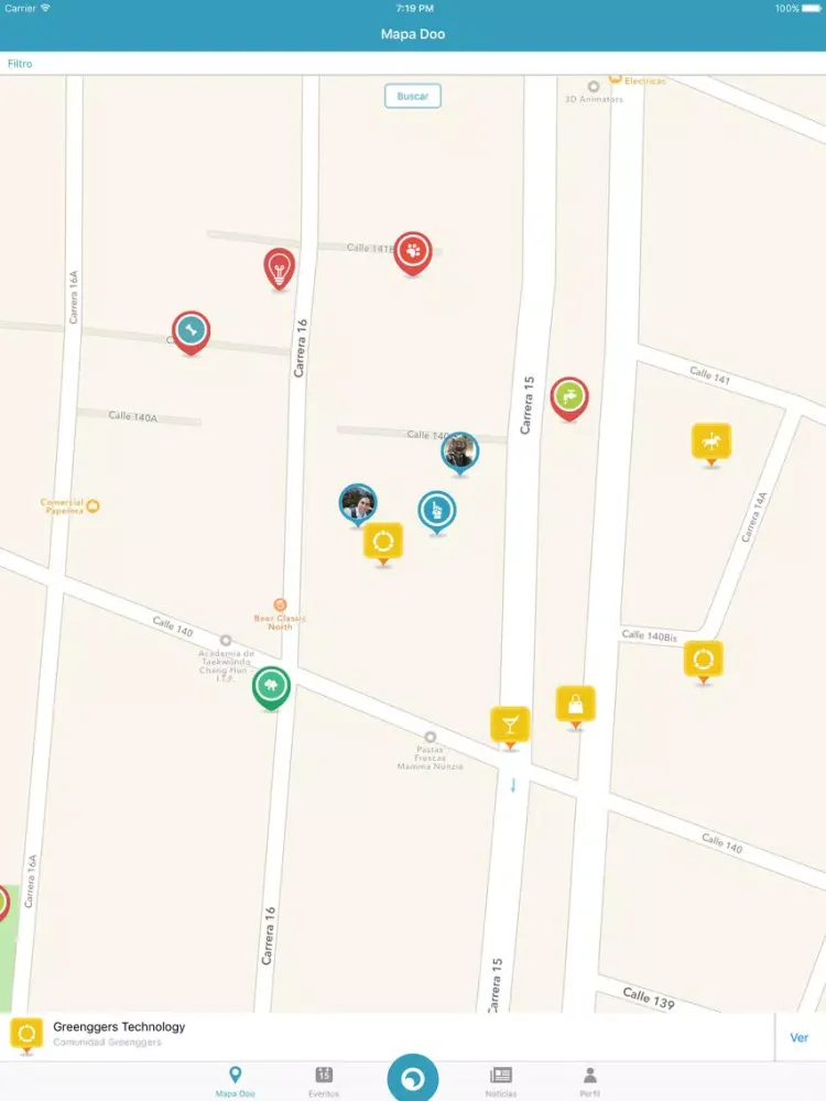 doo - El barrio en tu bolsillo iPad  스크린샷