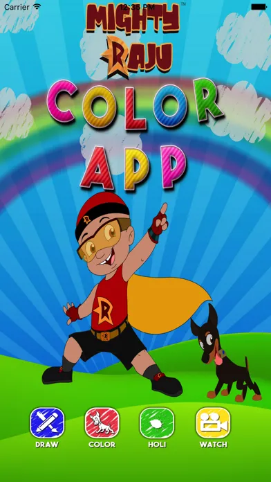 Tangkapan skrin MightyRaju Doodle-Color & Draw