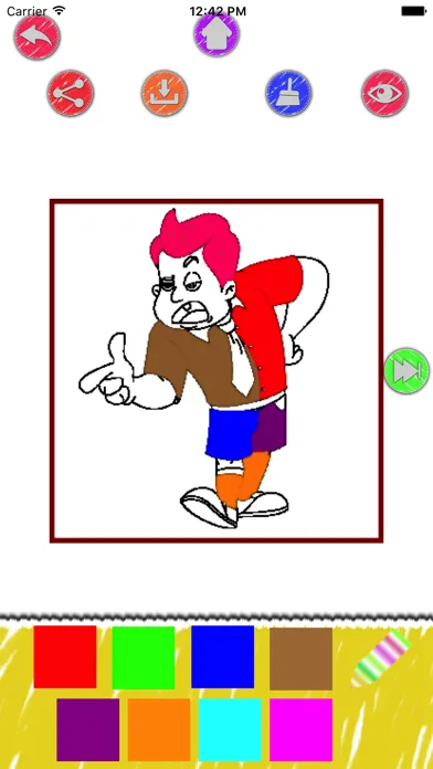 Tangkapan skrin MightyRaju Doodle-Color & Draw