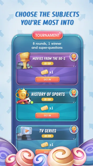 Ảnh chụp màn hình của Sort Me: Play Fun Trivia Games